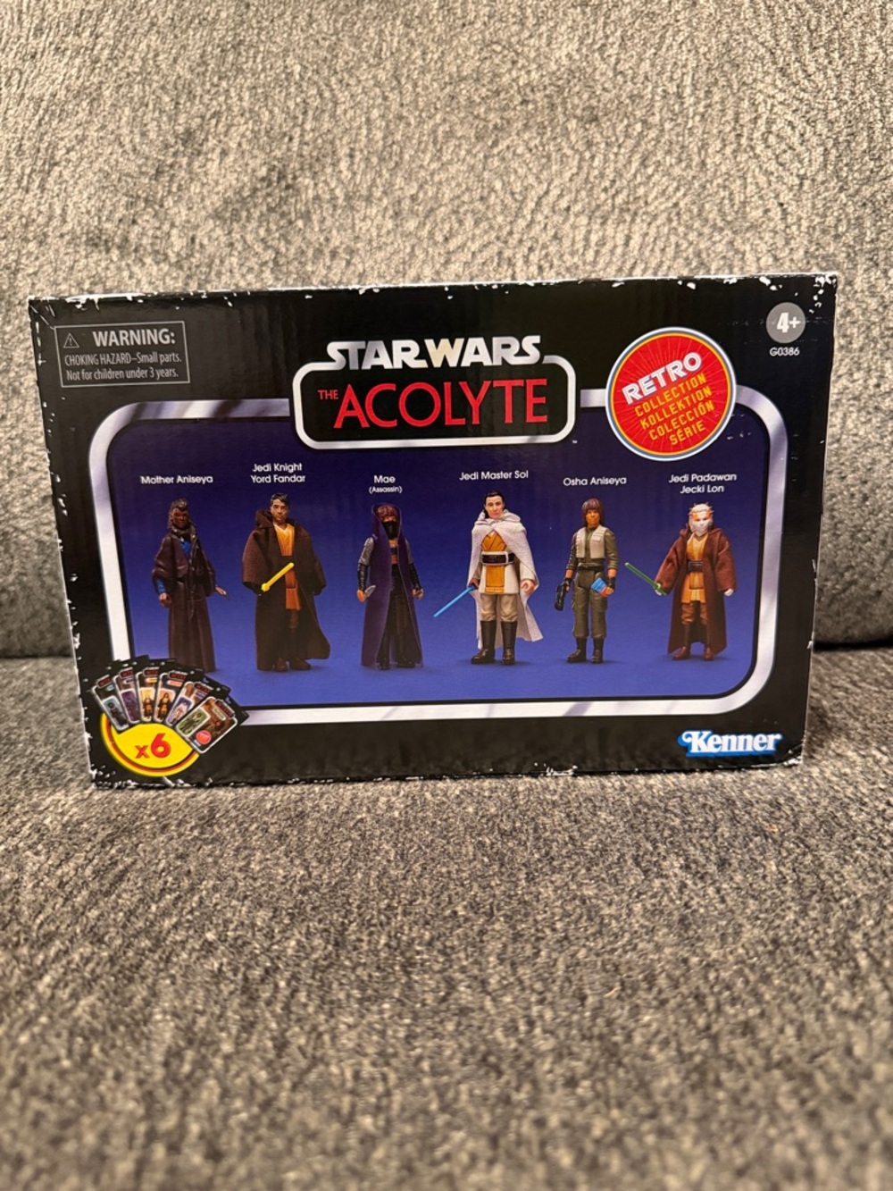 Star Wars The Acolyte Retro Collection 6-Figure Set